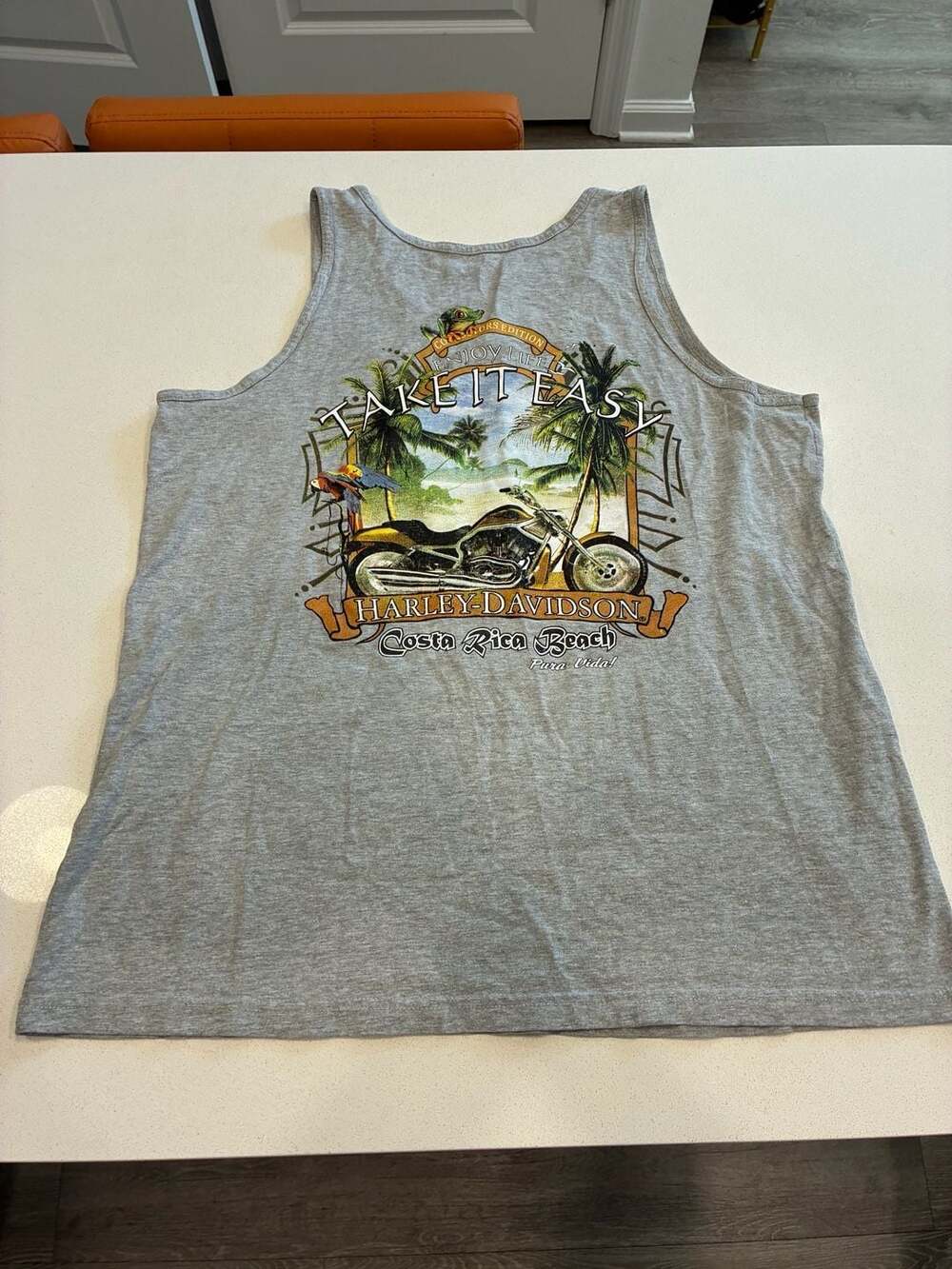 Harley-Davidson Costa Rica Women’s Tank Top Size XXL Gray